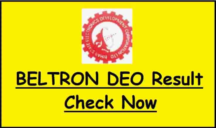 BELTRON DEO Result