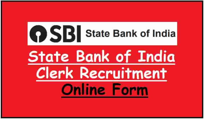 SBI Clerk Recruitment Online Form