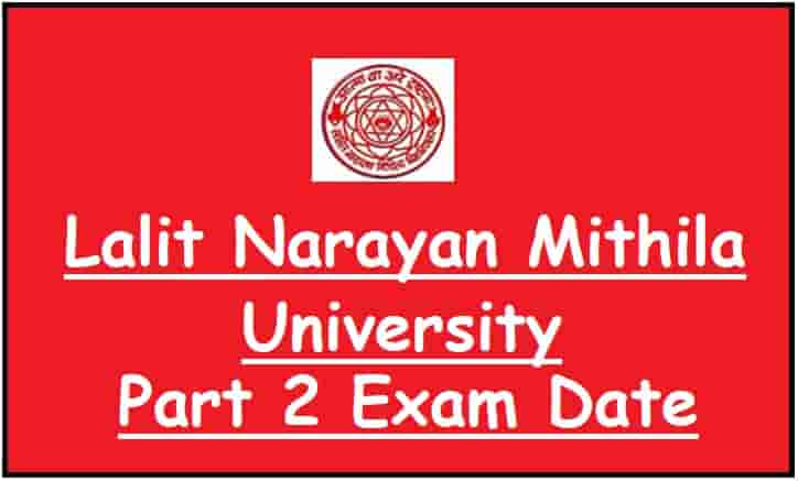 LNMU UG Part 2 Exam Date