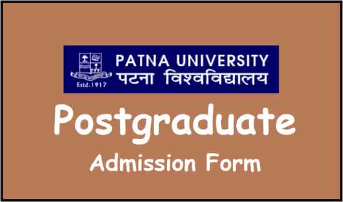 Patna University PG Admission Online Form