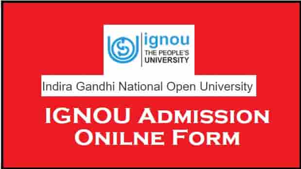 IGNOU Admission Online Form