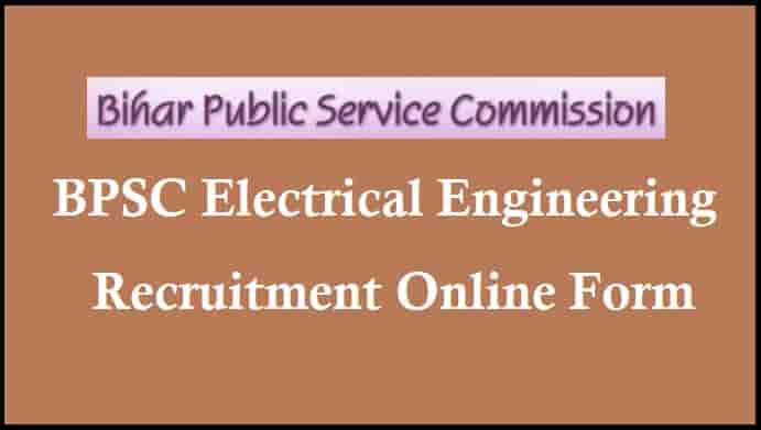 BPSC Electrical Engineering Recruitment