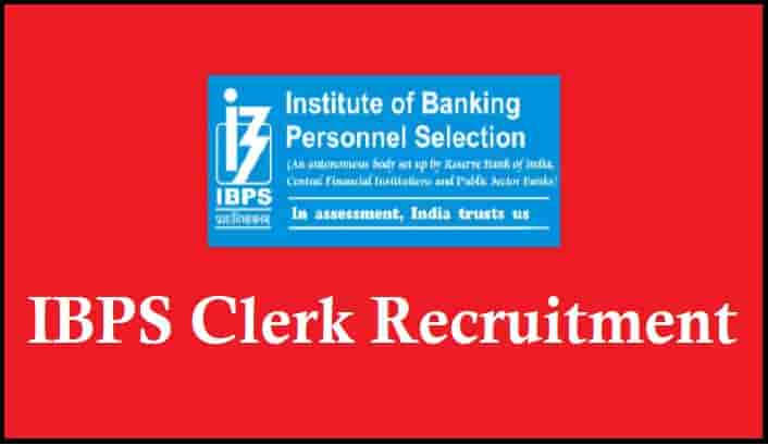 IBPS Clerk Recruitment