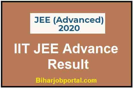 IIT JEE Advance Result