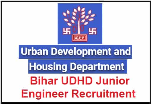 Bihar UDHD Junior Engineer Recruitment