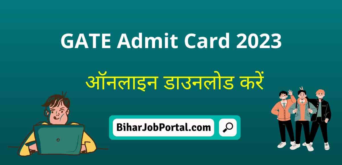 GATE Admit Card 2023