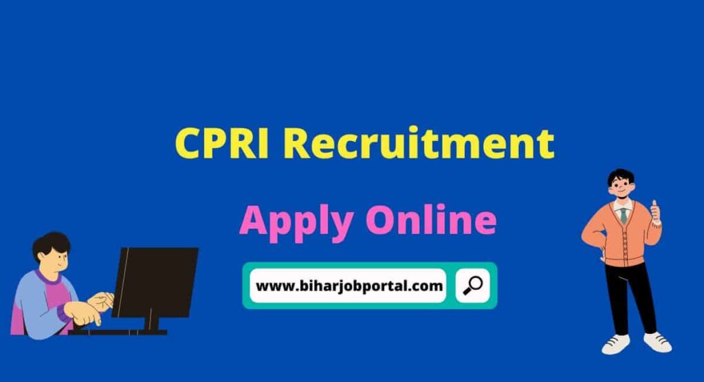 CPRI Recruitment