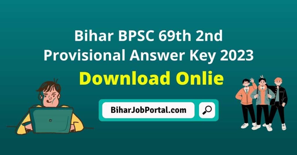 Bihar BPSC 69th 2nd Provisional Answer Key 2023