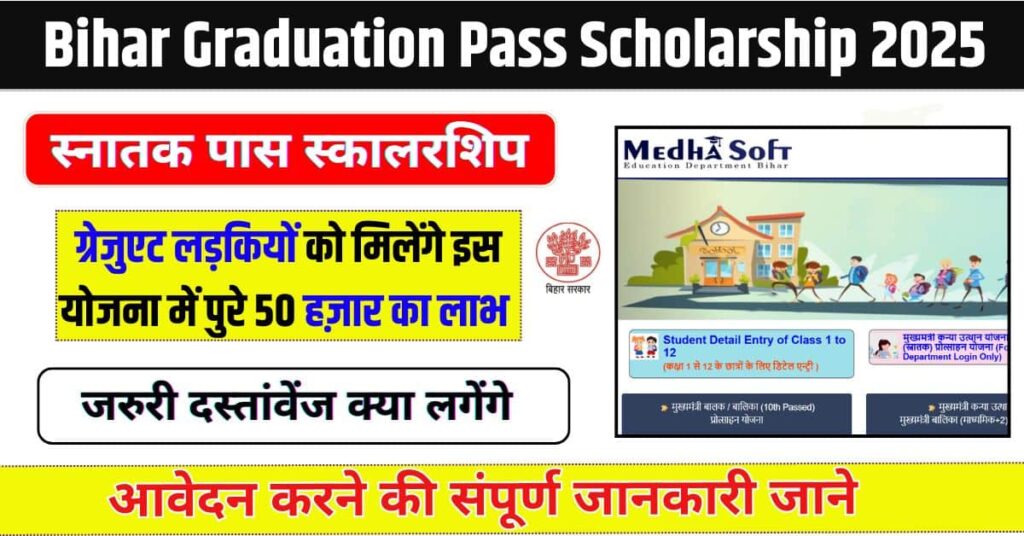 Bihar Graduation Pass Scholarship 2025