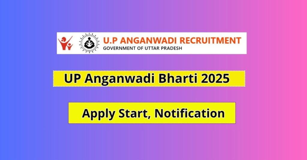 UP Anganwadi Bharti 2025
