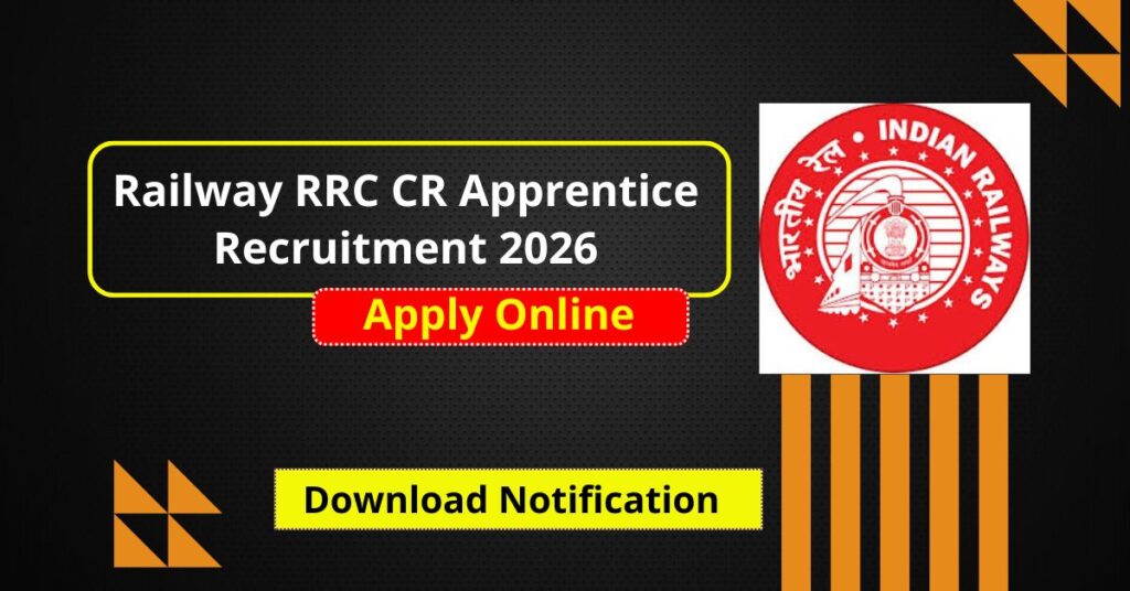 Railway RRC CR Apprentice Recruitment 2026