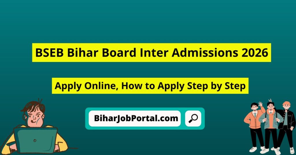 BSEB Bihar Board Inter Admissions 2026